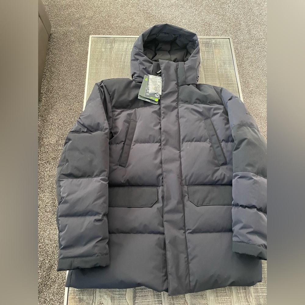 Men's Black Puffer Jacket